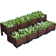 蔬菜种植箱种菜盆花盆长方形种菜槽阳台种菜泡沫箱蔬菜种植框