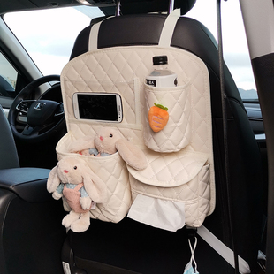 汽车座椅后背收纳袋，挂袋婴儿宝宝用品，储物袋后排多功能置物纸巾盒