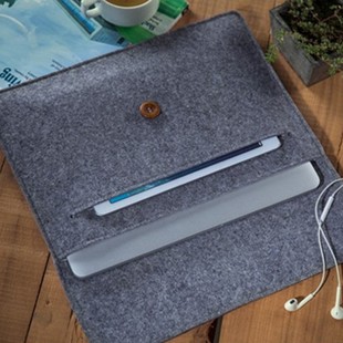 毛毡平板电脑包 ipad笔记本包便携式macbook苹果保护套
