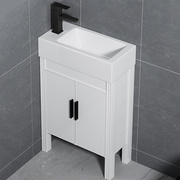 小户型落地式防水太空铝浴室柜智能镜组合卫生间阳台洗手盆洗漱池