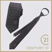 21世纪不动产男士领带，二十一世纪不动产拉链领带，手打定制领带
