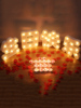 生日蜡烛创意老公男友生日浪漫布置用品场景装饰惊喜表白带字蜡烛