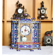 钟表仿古钟表古典钟表工艺，摆设欧式钟表景泰蓝钟表