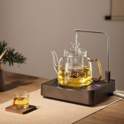 定制全自动上水玻璃煮茶器功夫茶烧水壶小型电陶炉家用泡茶具套装