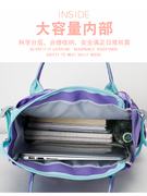 中小学生补习袋拎书作业袋男女孩手提双肩，补课包轻便(包轻便)大容量美术包