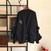 品牌折扣店仓高端定制太空棉外套花边蝙蝠袖宽松休闲减龄夹克外套
