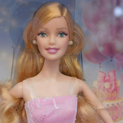 正版芭比娃娃barbie芭比之生日祝福cfg03