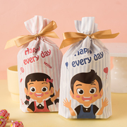 六一儿童节礼物包装盒空礼盒，幼儿园生日伴手礼袋零食糖果袋子