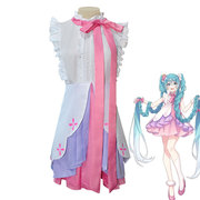 初音未来cos长发公主Mikucosplay服装女装裙子全套衣服带手套