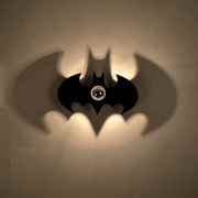 创意卧室床头过道灯卡通动物儿童房间蝙蝠影子墙壁灯男孩装饰