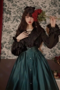 春节后开新团可收藏加购优雅旋律轻lo衬衣，+半裙套装lolita洋装