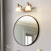 美式镜前灯卫生间欧式浴室镜柜灯梳妆台灯洗手间镜灯LED壁灯