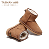 真皮双层迷你雪地靴短靴TASMAN AUS澳洲皮毛一体加绒992854A