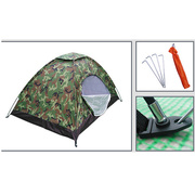 单人单层手动帐篷 户外旅游登山野营帐篷 防水防帐