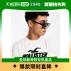 香港直邮潮奢hollister男士hollister高科技网纱嵌花渐变色t恤