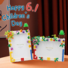 拼忆六一儿童积木相框手工宝宝照片摆台幼儿园个性DIY创意