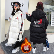 童装女童棉衣长款202113儿童冬装棉袄12岁女孩冬季韩版棉服潮