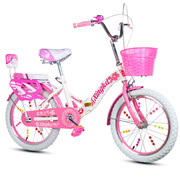 高档折叠儿童自行车18寸20寸男孩女孩单车8-10-12岁小学生小孩脚