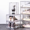 亚克力透明鞋盒aj球鞋收纳展示盒磁吸正开抽屉式网红塑料鞋墙