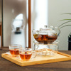一屋窑防掉盖加厚玻璃耐高温茶具，耐热花茶壶泡，茶壶沏茶玻璃壶