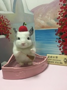 陶瓷龙猫兔子豚鼠防啃咬防推耐用陶瓷小花款，大号三角厕所再收