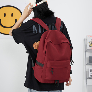 木村耀司书包女大学生中学生，高中初中大容量男生背包双肩包电脑包
