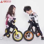 儿童平衡车骑行服长袖赛车服套装滑步车轮滑衣服赛车手可定制
