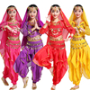 i印度舞演出服儿童，肚皮舞表演服新疆舞蹈，六一儿童节天竺少女服装