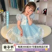 尤画家专区2024年连衣裙1一3-5岁女宝宝公主，裙儿童裙子纱裙潮