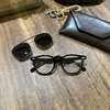 欧内复古板材美式中性舒适近视眼镜墨镜夹片方框