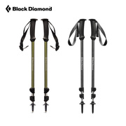 blackdiamond黑钻户外登山杖，可伸缩拐杖，铝合金bd徒步手杖轻112229