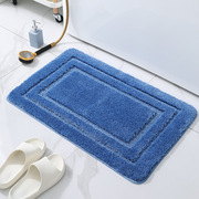 超细纤维回型提花地垫跨境加厚浴室防滑吸水垫簇绒脚垫门垫厨房垫