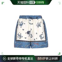 香港直邮fendi印花真丝，短裤fr6516anr4