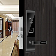 高档酒店门锁刷卡锁磁卡感应锁，宾馆民宿智能电子，锁室内木门专用锁