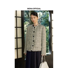 monaofficial丨28羊毛，小香马甲外套套装，女小个子2024春秋