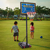 儿童升降篮球架 室内幼儿园可移动玩具 小学生户外训练投篮标准球