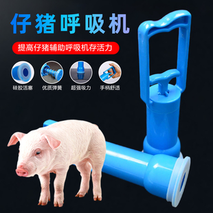 仔猪呼吸器小猪呼吸机猪用畜牧幼猪母猪吸鼻器羊水抽子助产呼吸泵