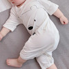 宝宝睡衣莫代尔连体薄款夏季短袖春秋长袖睡袋，婴儿男童儿童空调服