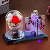 水晶照片雕刻人像打印结婚生日礼物玻璃DIY3D灯个性创意摆件定制