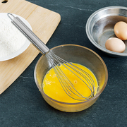 不锈钢打蛋器手动加粗搅拌棒和面鸡蛋搅蛋器加长烘焙工具家用