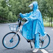 儿童雨披男女童小孩学生，电动自行车雨衣单车骑行雨衣雨裤套装