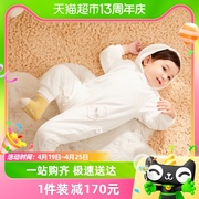 巴拉巴拉婴儿衣服，宝宝连体衣新生儿0-1岁哈衣爬服棉舒适加厚保暖