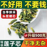 莲子心茶新货莲子芯，特级莲子心泡水喝养生新鲜莲子心干货