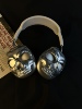 银色骷髅头苹果AirPodsMax耳机壳保护套airpodsmax拍照耳机装饰配饰小众礼物APM壳3D打印潮酷3d