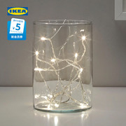 IKEA宜家LEDFYR拉德夫尔LED灯串12头室内电池操作现代简约北欧风