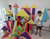 气堡大号eva玩具幼儿园，拼搭泡沫积木儿童益智3-6岁海绵软积木块