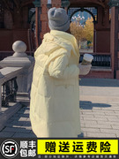 奶呼呼黄色羽绒服女中长款冬季2023小个子韩系温柔风，甜系外套