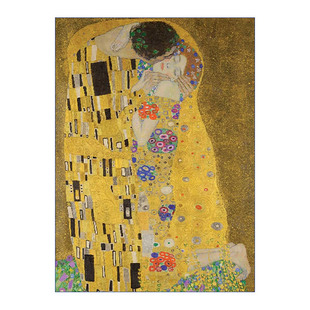 吻  英文原版 The Kiss Notebook 笔记本 奥地利象征主义画家Gustav Klimt 英文版 进口英语原版书籍