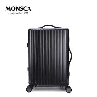 MONSCA摩斯卡拉杆箱美国万向静音轮时尚行李箱女20寸24寸旅行箱男