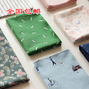 韩国Daily like可爱小清新手绢手帕纯棉女大方巾餐巾装饰布发带